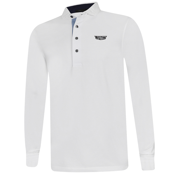 Greyson Apache II Mens LS Polo-Arctic